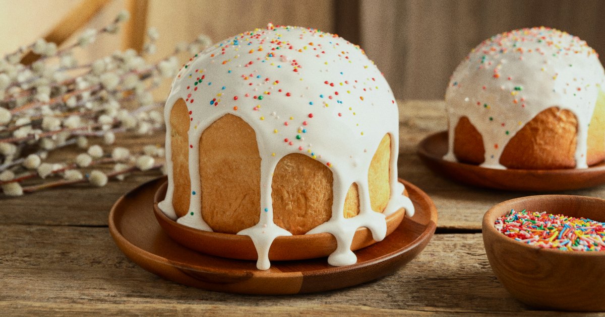 Рецепт белкового кулича с начинкой, покорившего соцсети