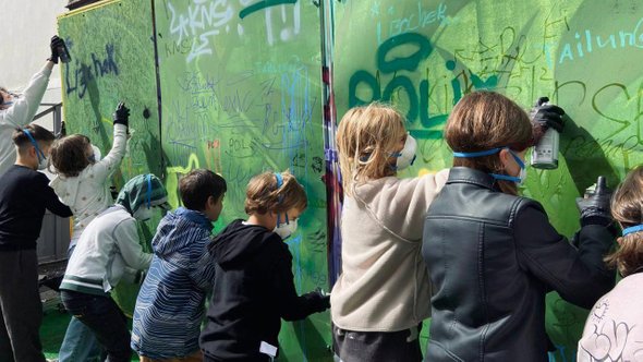 Граффити, уличное искусство, Музей москвы, Сахар 18, арт-объект