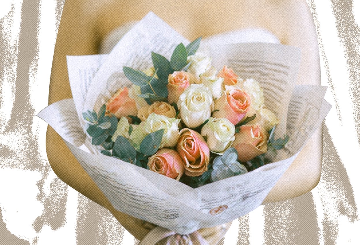 брачный договор букет невесты брак