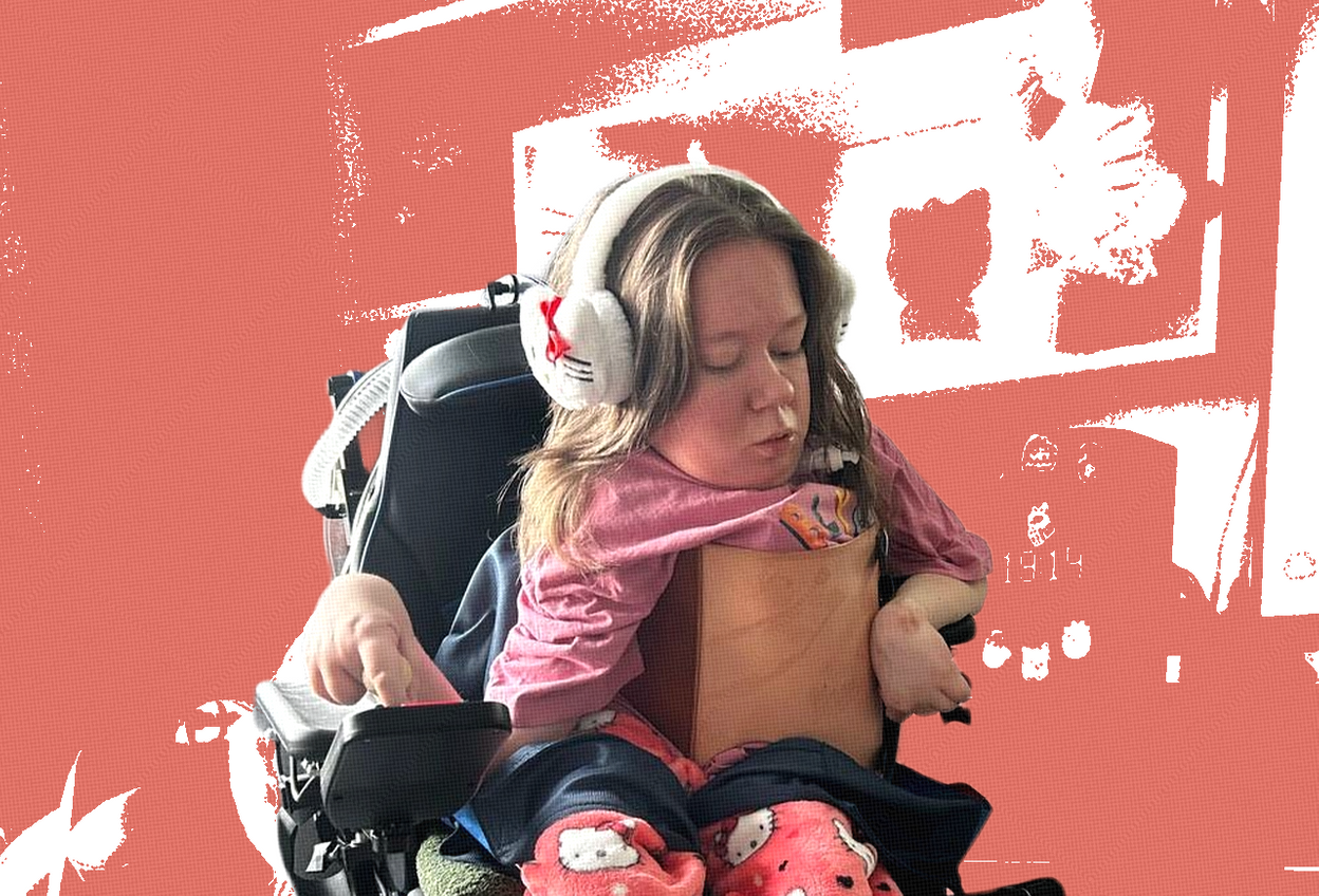 22-летняя Настя, которая ведет блог, почти не двигаясь