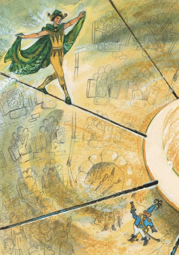 Иллюстрации Леонида Владимирского к сказке Юрия Олеши «Три Толстяка»