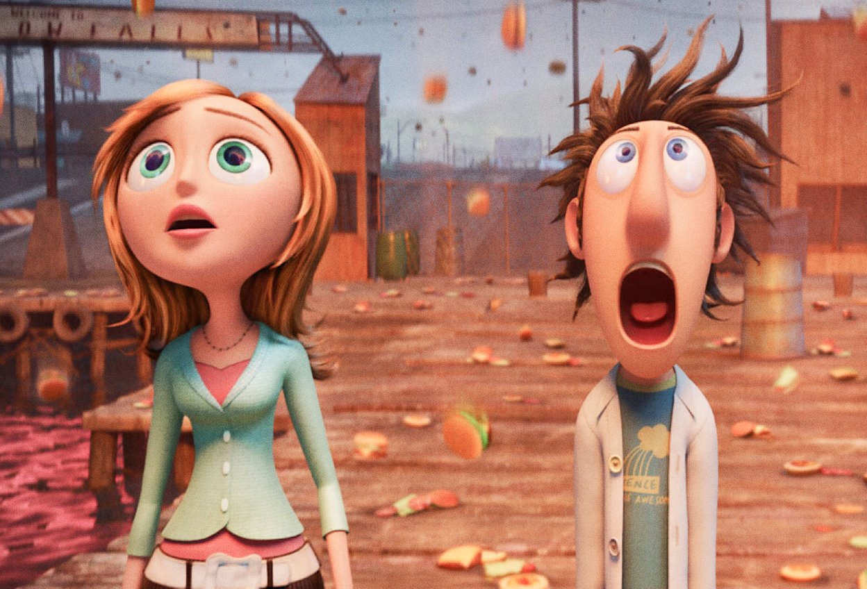 «Облачно, возможны осадки в виде фрикаделек» (Cloudy with a Chance of Meatballs, 2009)