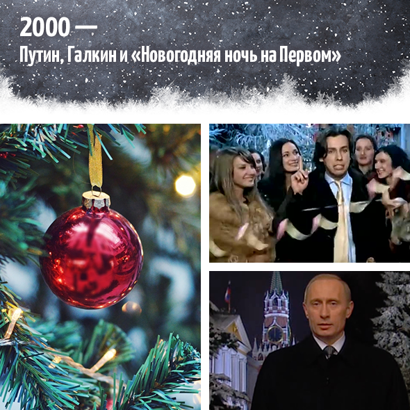 2000 — Путин, Галкин и «Новогодняя ночь на Первом»