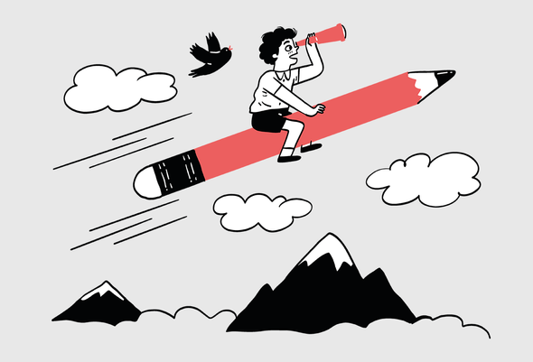 Ребенок летит на карандаше. Ребенок не хочет учиться. 4 простых способа привить ребенку любовь к учебе — советует профориентолог