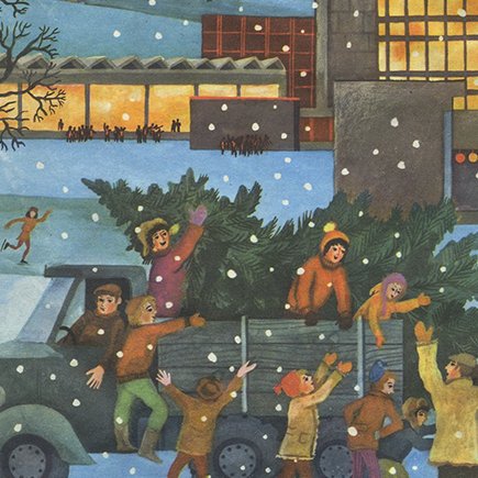 13 милых новогодних обложек советского журнала «Пионер»