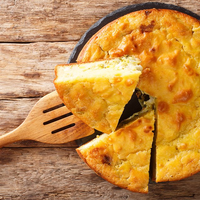 Очень простой рецепт пирога, для которого не нужно месить тесто