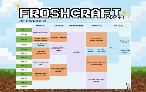 Программа адаптационной недели на факультете естественных наук Toronto Metropolitan