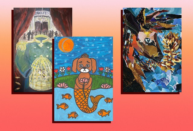 «Муму» или Лукоморье? Тест: сможете ли вы угадать обложки классики, нарисованные детьми