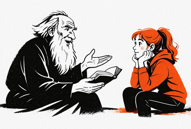 Обложка Как объяснить «Войну и мир» кому угодно за один вечер