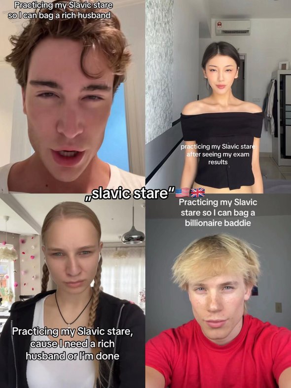 Иностранцы делают славянский взгляд