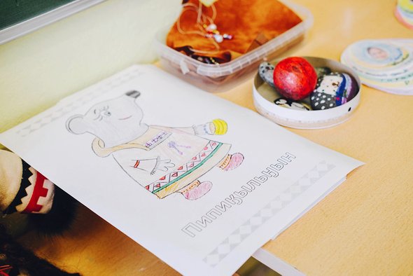 Елена Сотрудинова — учительница корякского языка из поселка Палана на Камчатке. © Евгения Анфимова / КамГУ им. Витуса Беринга