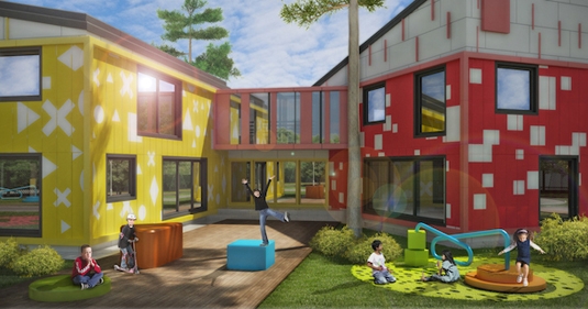 Детский сад как игрушка IND architects