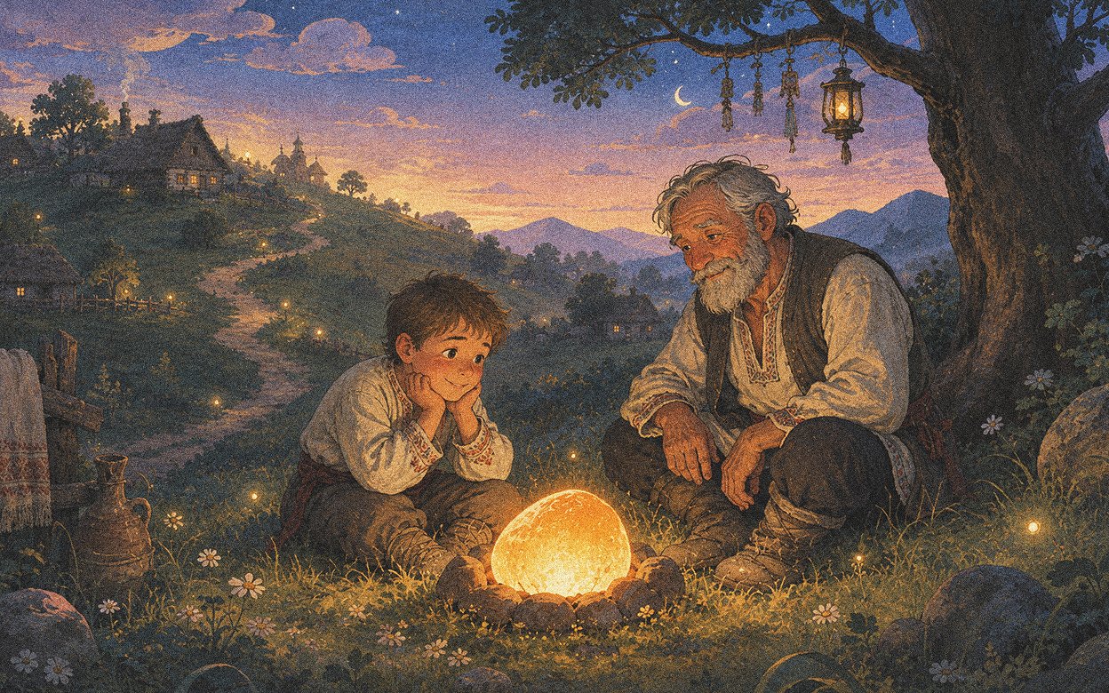 Философская сказка Аркадия Гайдара «Горячий камень»