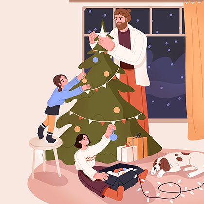 У семьи за новогодние праздники сбился режим. Как его восстановить?