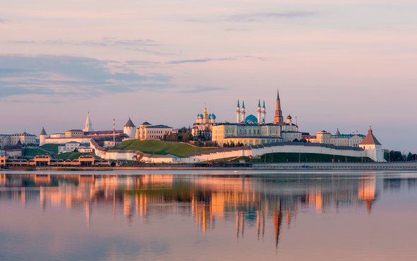Казанский Кремль. Вид с воды