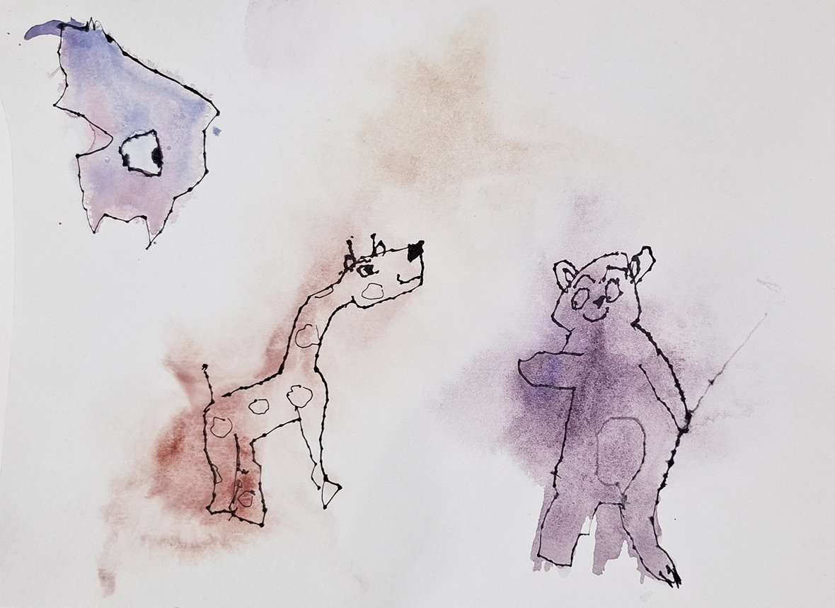 3 игры с акварелью, которые работают как арт-терапия для детей. Акварельная арт-терапия. Абстрактные рисунки акварелью