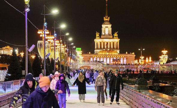 Каток на ВДНХ