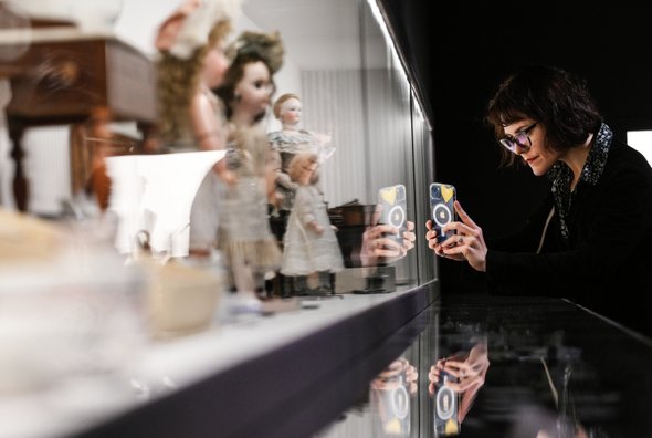 Выставка «Августейшие. Куклы» в Пушкинском музее. © Григорий Сысоев / РИА Новости