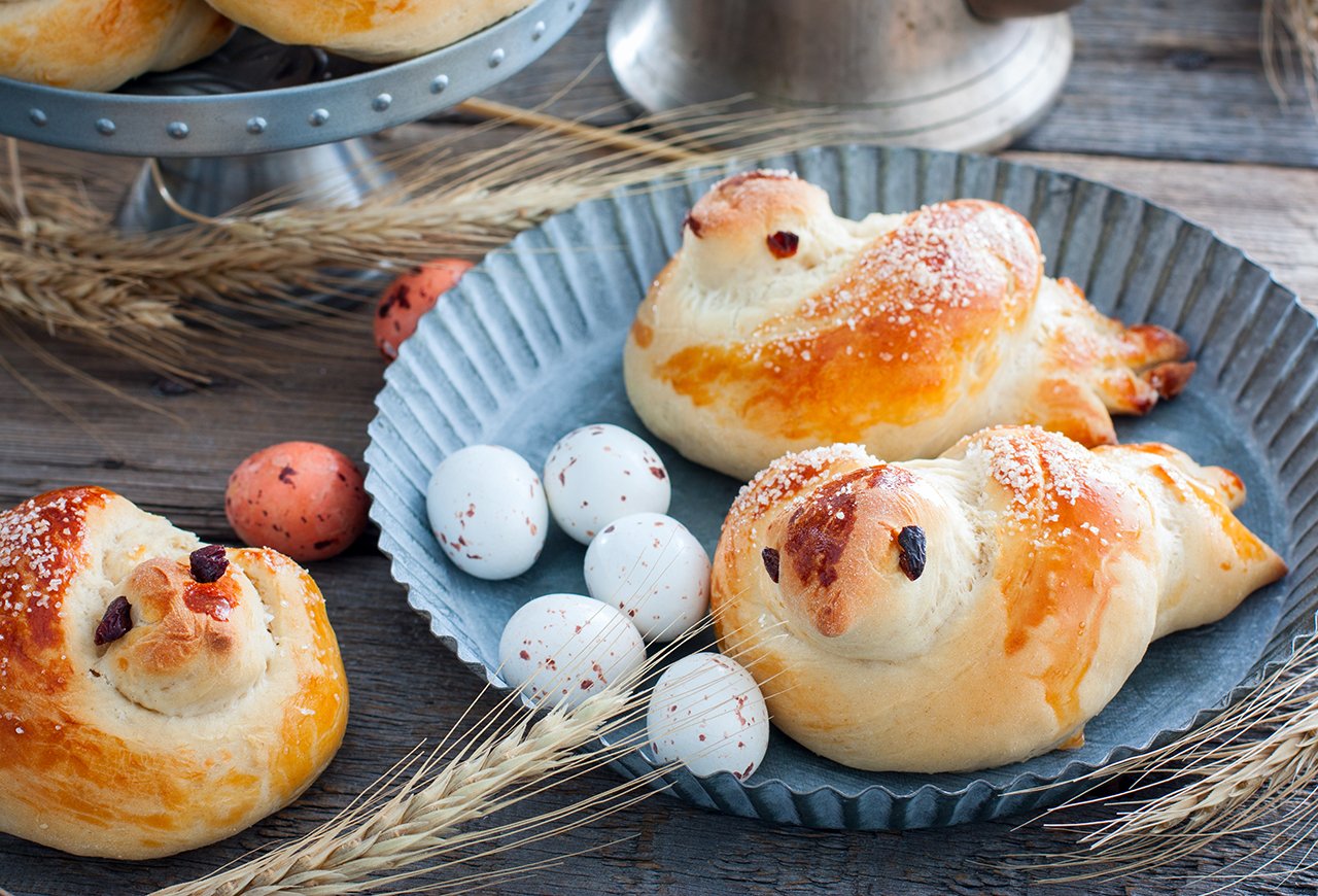 Постные булочки 