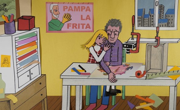 «Майя, придумай мне название» — мультфильм о мультфильмах, папе и дочке