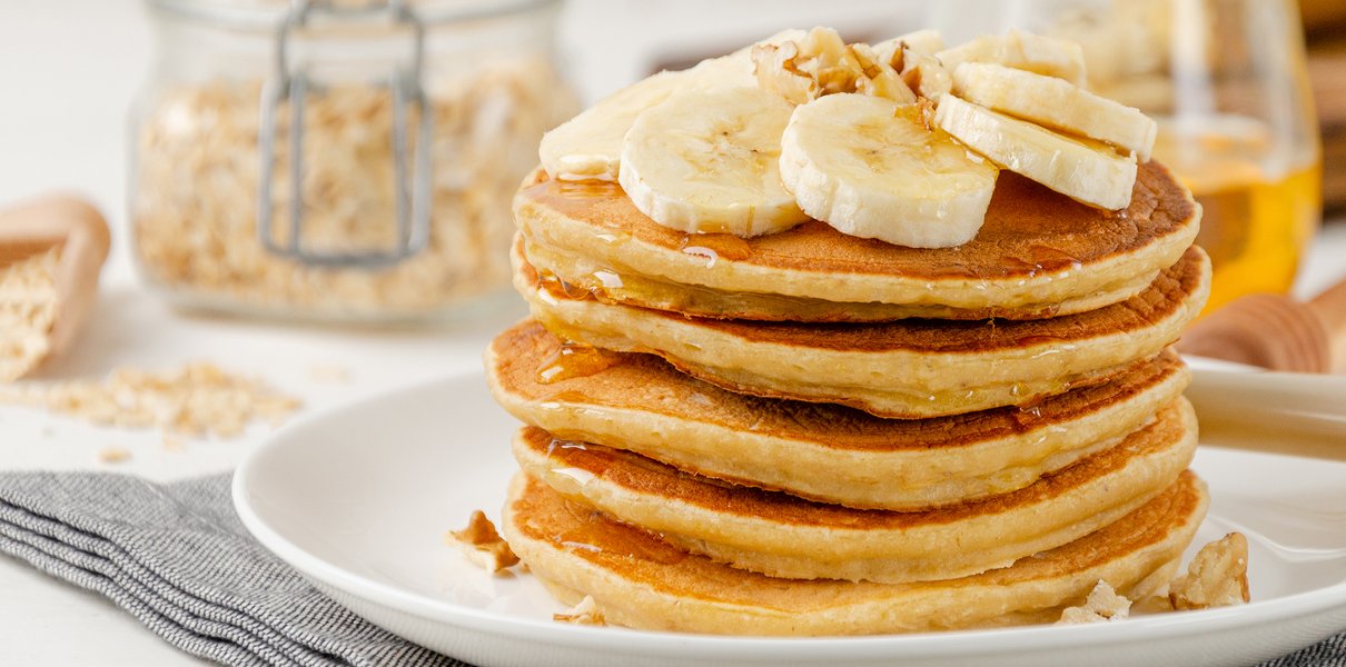 Простой рецепт банановых панкейков. Осторожно, вызывают привыкание