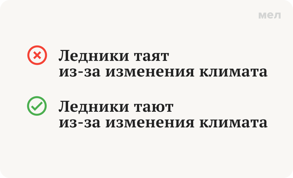 «Ледники тают» или «таят»: как писать правильно