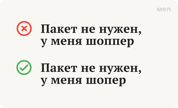 «Шопер» или «шоппер»: как писать правильно