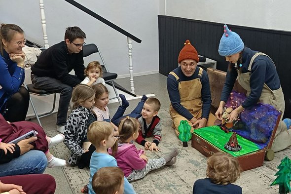 «Как мышонок в поход ходил», кукольная история