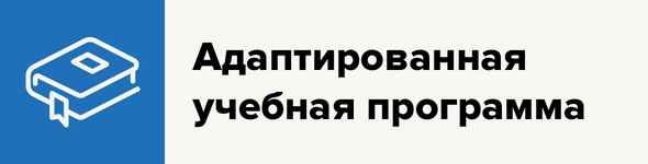 Адаптированная учебная программа