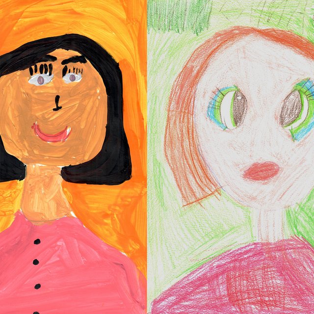 «Похожа на Рапунцель, только подстриженная». Дети рисуют воспитателей и рассказывают о них