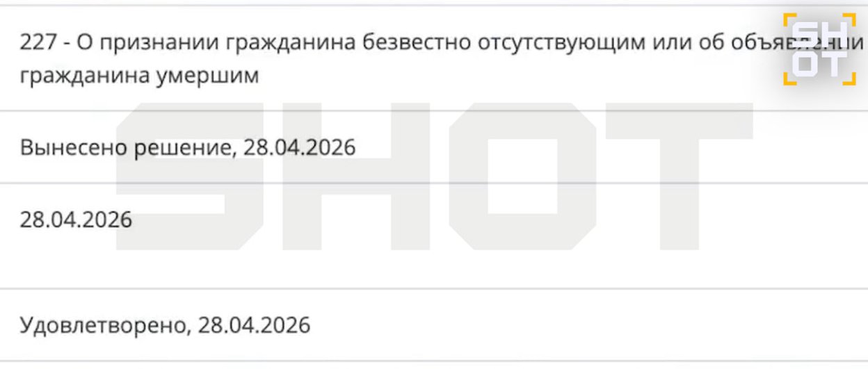 решение суда