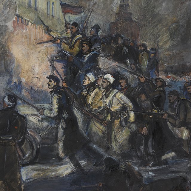 7 картин, которые помогут рассказать ребёнку про Октябрьскую революцию