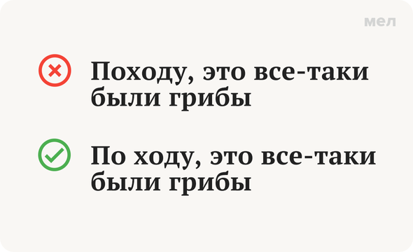 «По ходу» или «походу»: как писать правильно