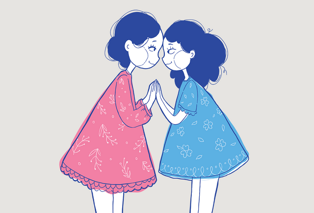 Что делать, если дочь всё постоянно повторяет за подружкой?