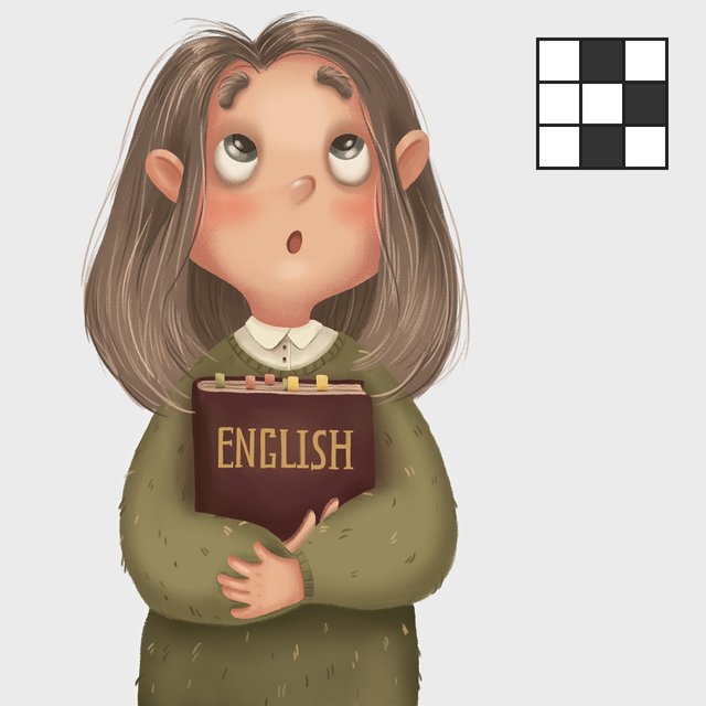 Кроссворд по словам из школьного английского: вы же помните, как переводится «экзамен»?