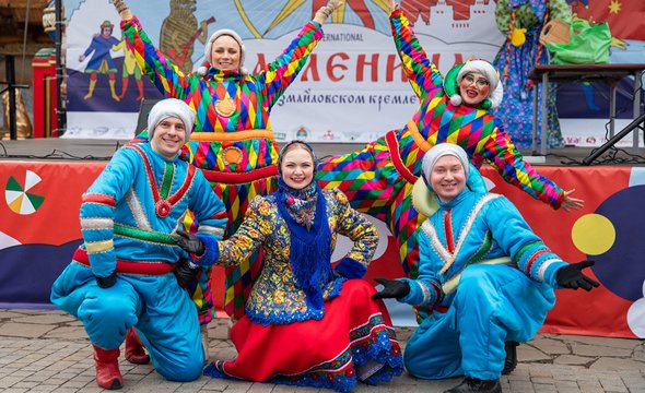 Проводы зимы в Измайловском Кремле