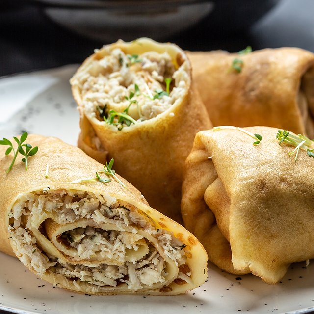 3 начинки для блинчиков: мясная, яблочная и с зефиром