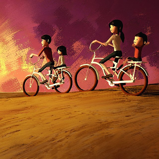 "Для меня в семье главные оба – и мама, и папа. Хотя, наверное, всё-таки мама"