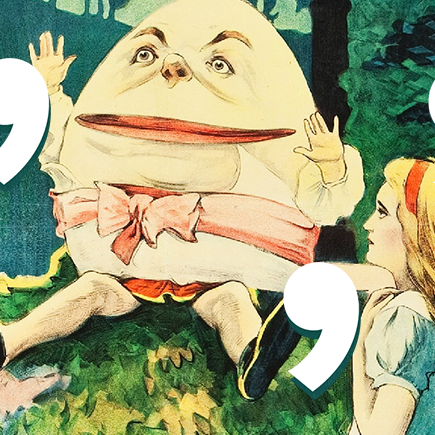 Голову с плеч! Алиса в Стране чудес проверяет, как у вас с наречиями и запятыми