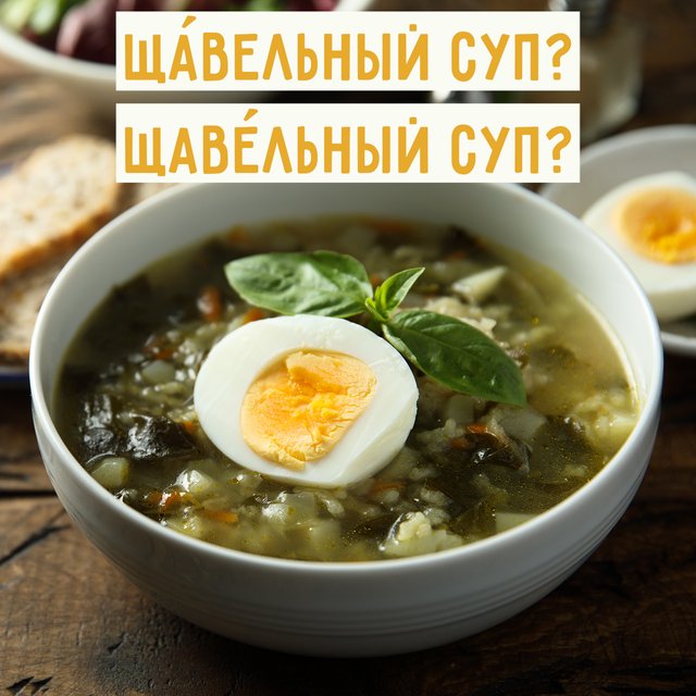 «Щавельный суп» или «щавелевый»? Как писать правильно и где ударение в этом слове