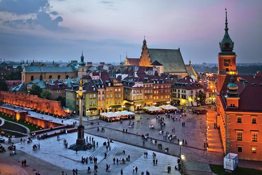 Варшава. Площадь Старого города.