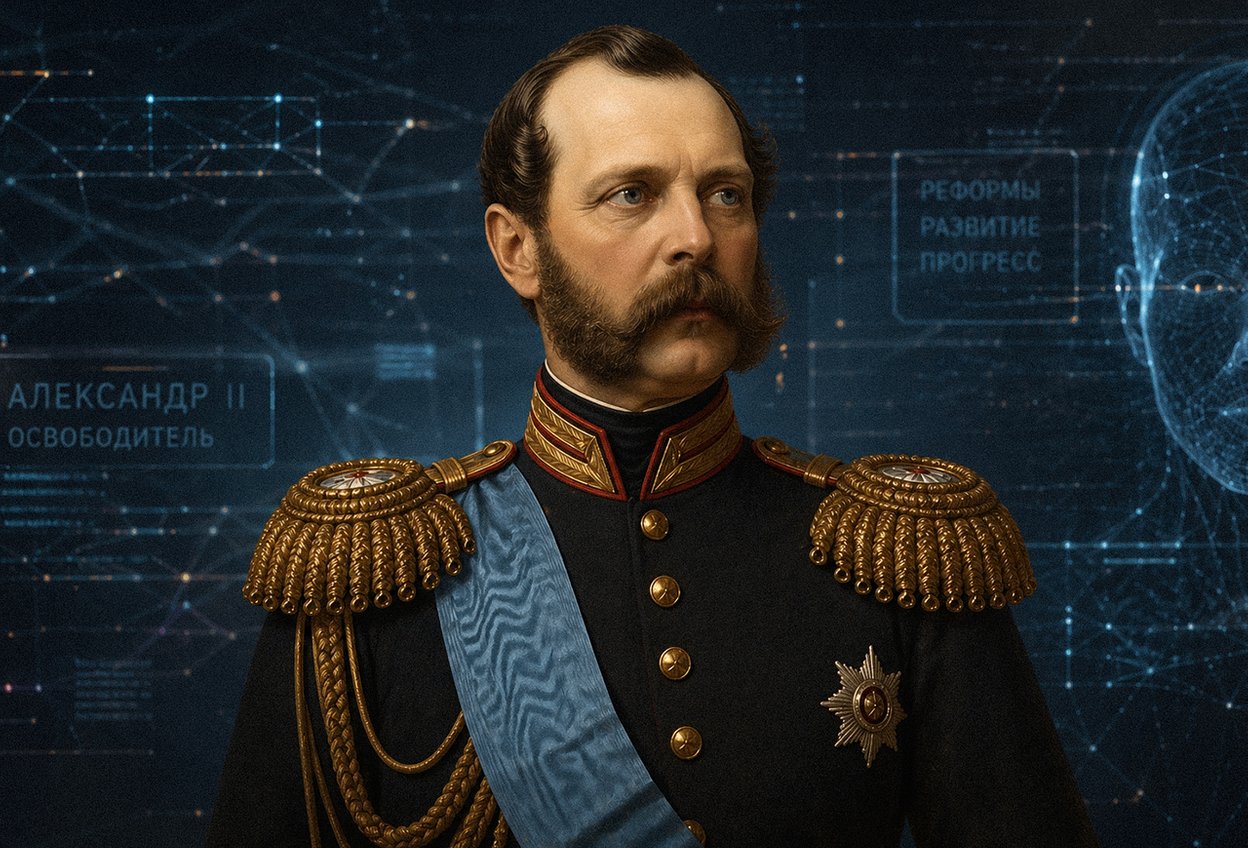 Император Александр 2. разбор ИИ-сервисов для генерации презентаций