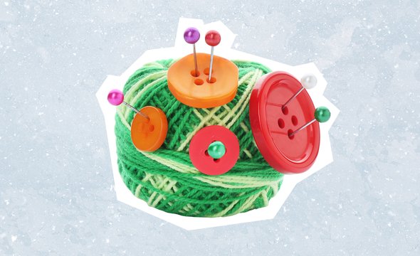 Пряжа. Подарки для пожилых родственников