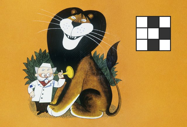 «У меня зазвонил телефон. — Кто говорит?». Кроссворд на знание детских стихов