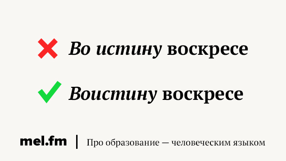 Воистину как пишется правильно. 15 Наречий.