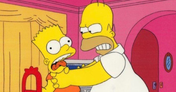 Гомер, похоже, всё же продолжит душить Барта в «Симпсонах»