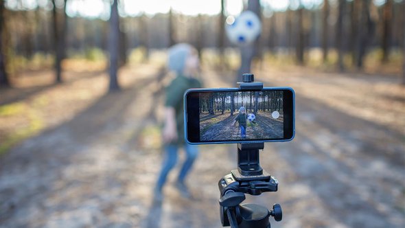 видеоблогинг, камера, штатив