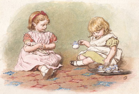 Чаепитие, куклы, игры, дети, жизнь без Роблокс, Roblox