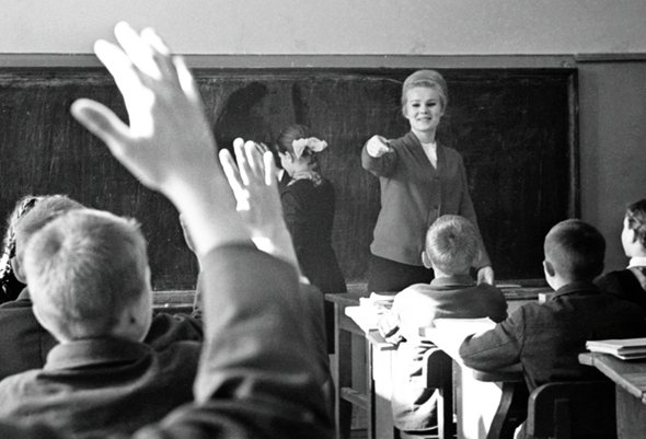 Учитель, урок, школа, СССР. Как удержать внимание учеников