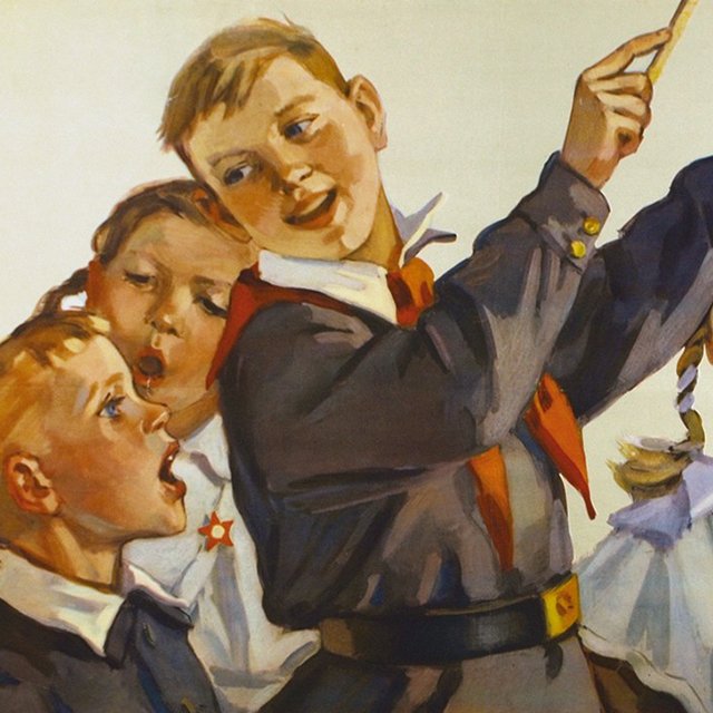 «Кто весел — тот смеётся, кто хочет — тот...» Вспомните, что вы пели на музыке в школе